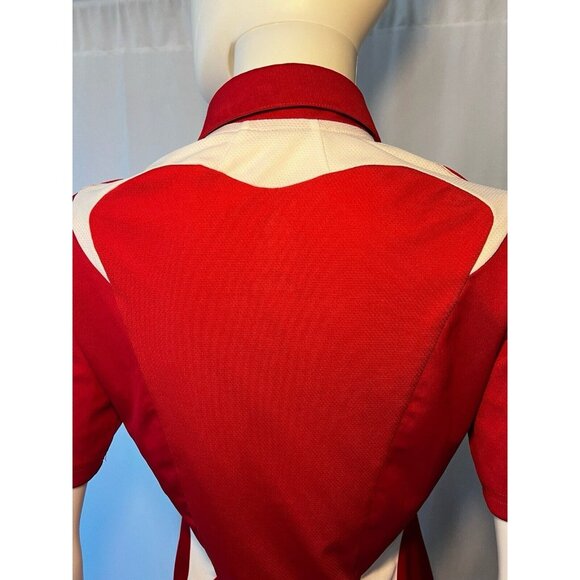 ADIDAS Men's Polo Shirt Red Short Sleeve Athletic S - Picture 8 of 9